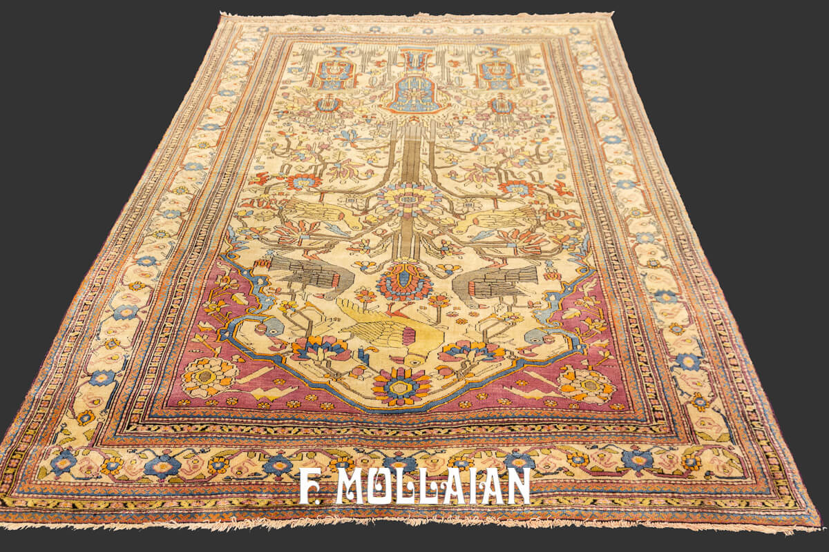 Tappeto Keshan Mohtasham Misura Particolare n°:794107
